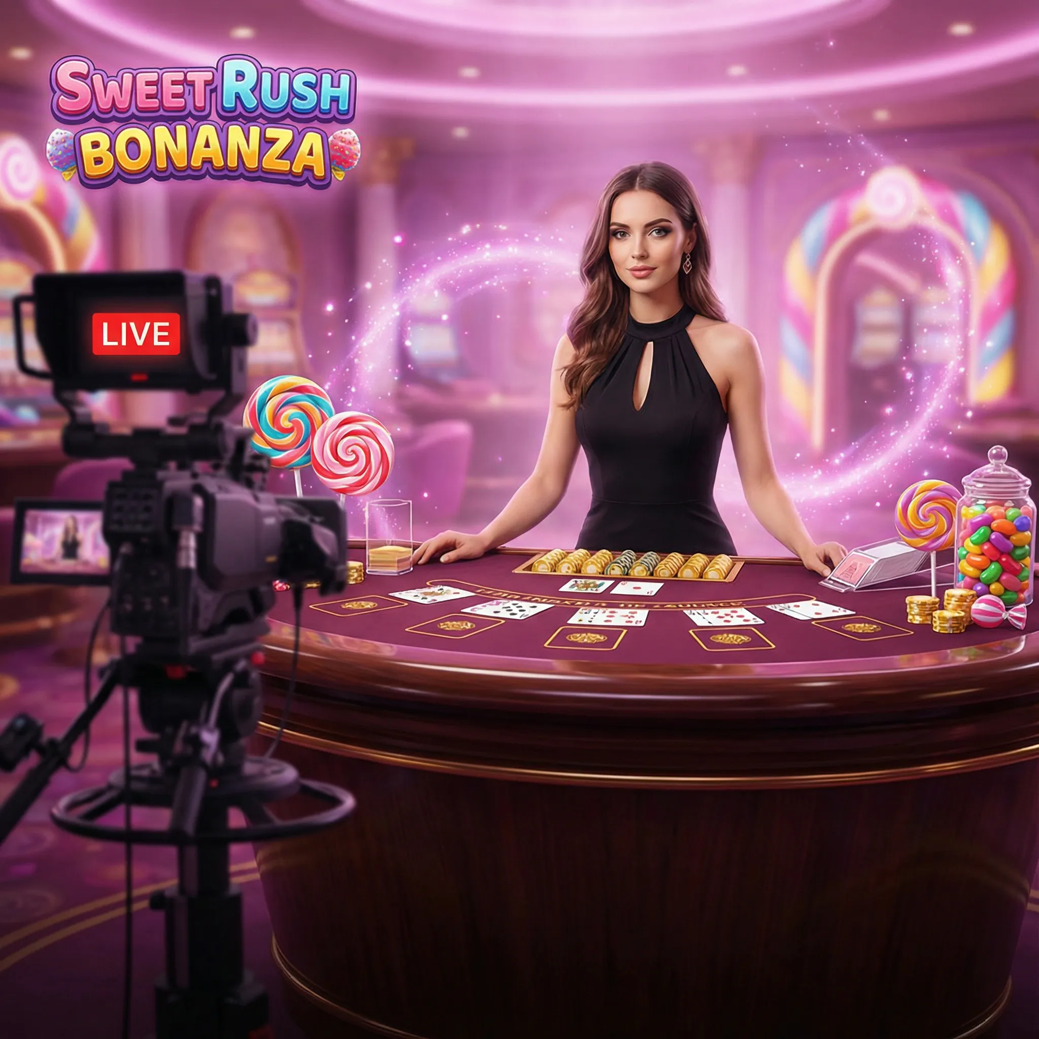 Cassino ao vivo com crupiê profissional